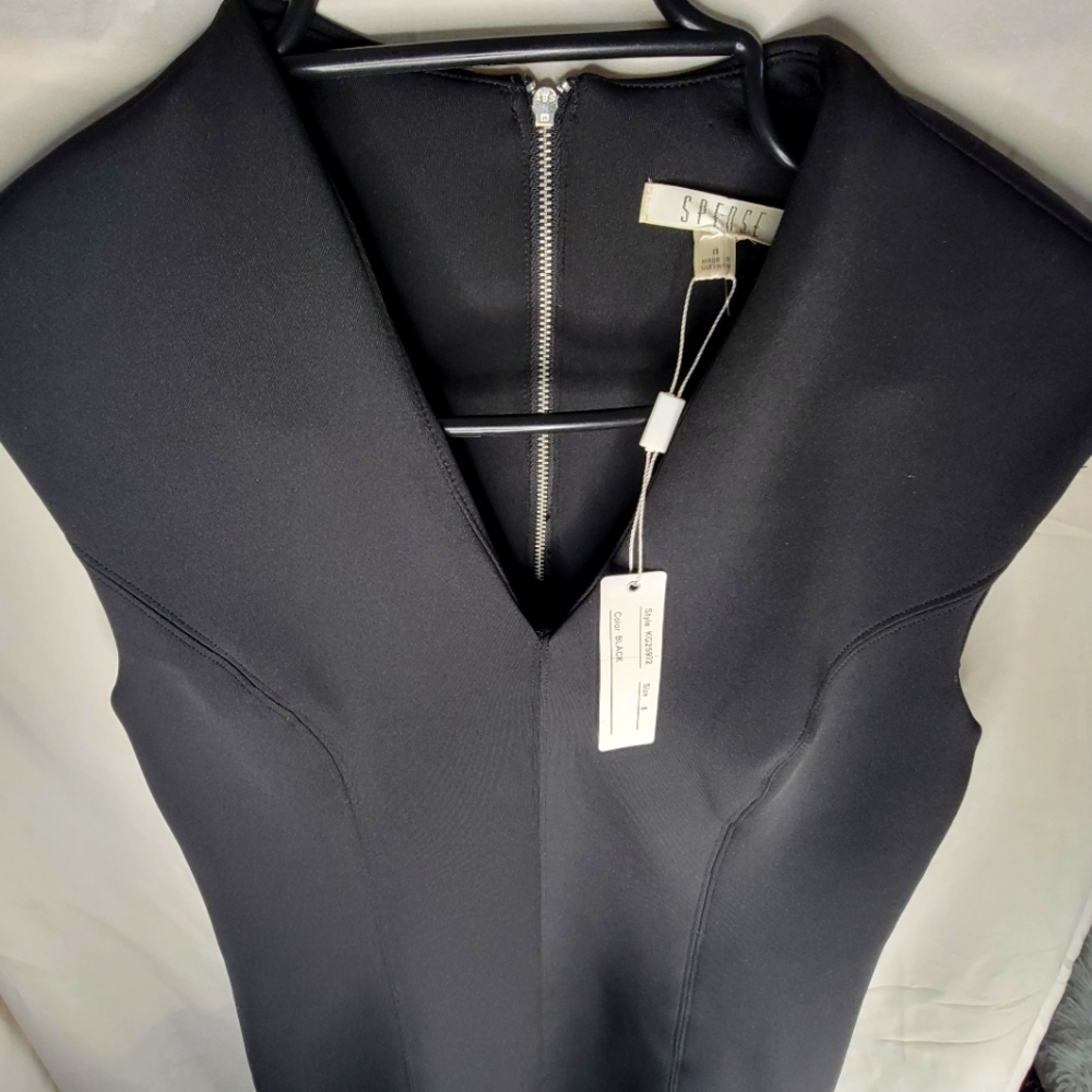 spense..dress size 8 blackelegant dress, new - Picture 1 of 14